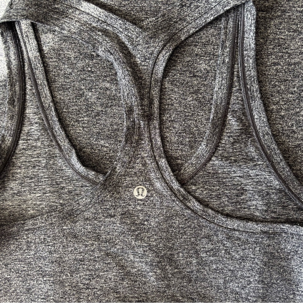 lululemon athletica Gray Tank Top